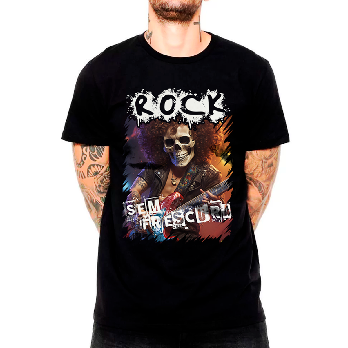 Nome do produto: Camiseta Quality Rock Sem Frescura 1