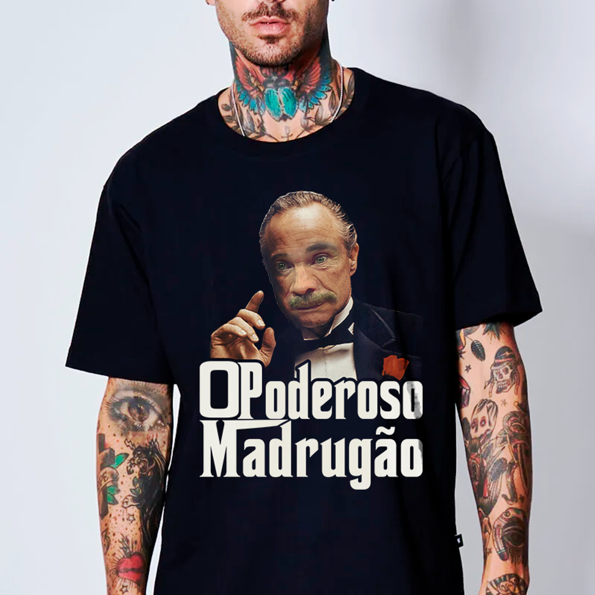 Nome do produto: Camiseta Quality O Poderoso Madrugão