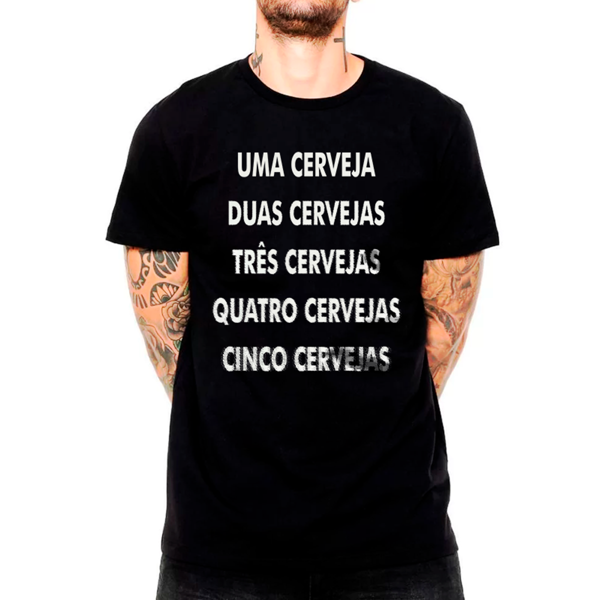 Nome do produto: Camiseta Classic UMA CERVEJA