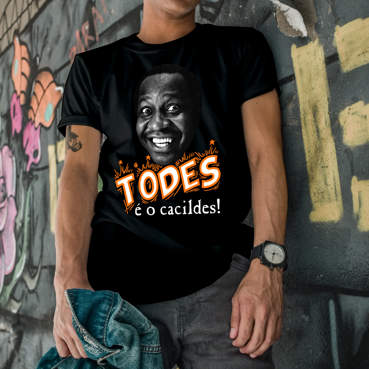 Nome do produto: Camiseta Classic Todes é o Cacildes!