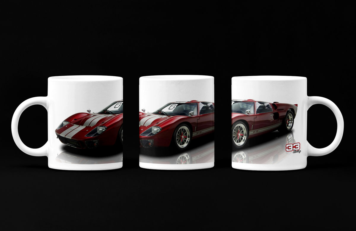 Nome do produto: Potência Clássica GT40 Caneca