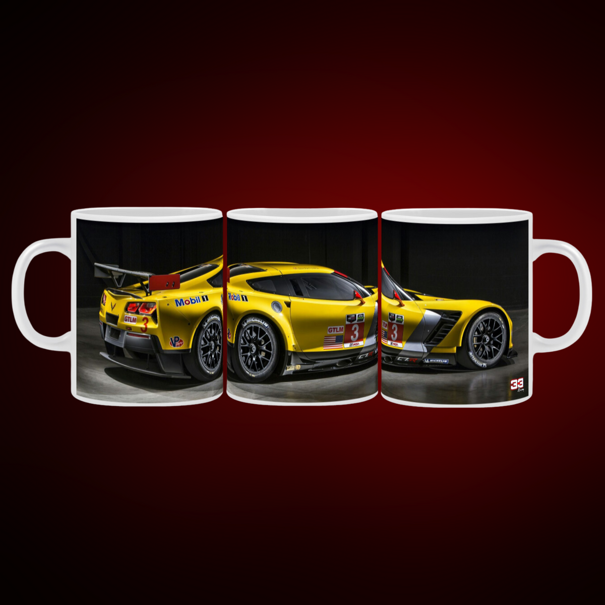 Nome do produto: Corvette C6 - Elegância e Velocidade CANECA