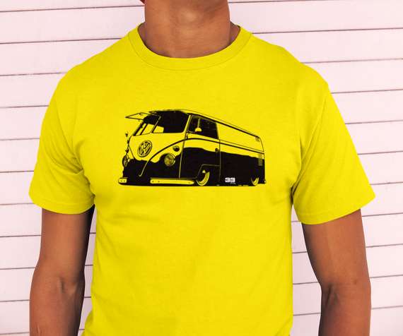 KOMBI BLACK & WHITE - T Shirt Quality