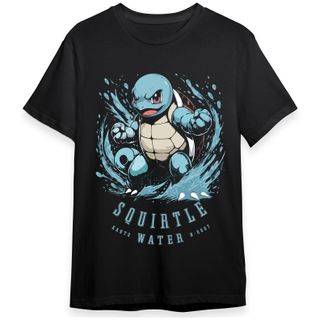 Nome do produtoCamiseta Squirtle - Iniciais 