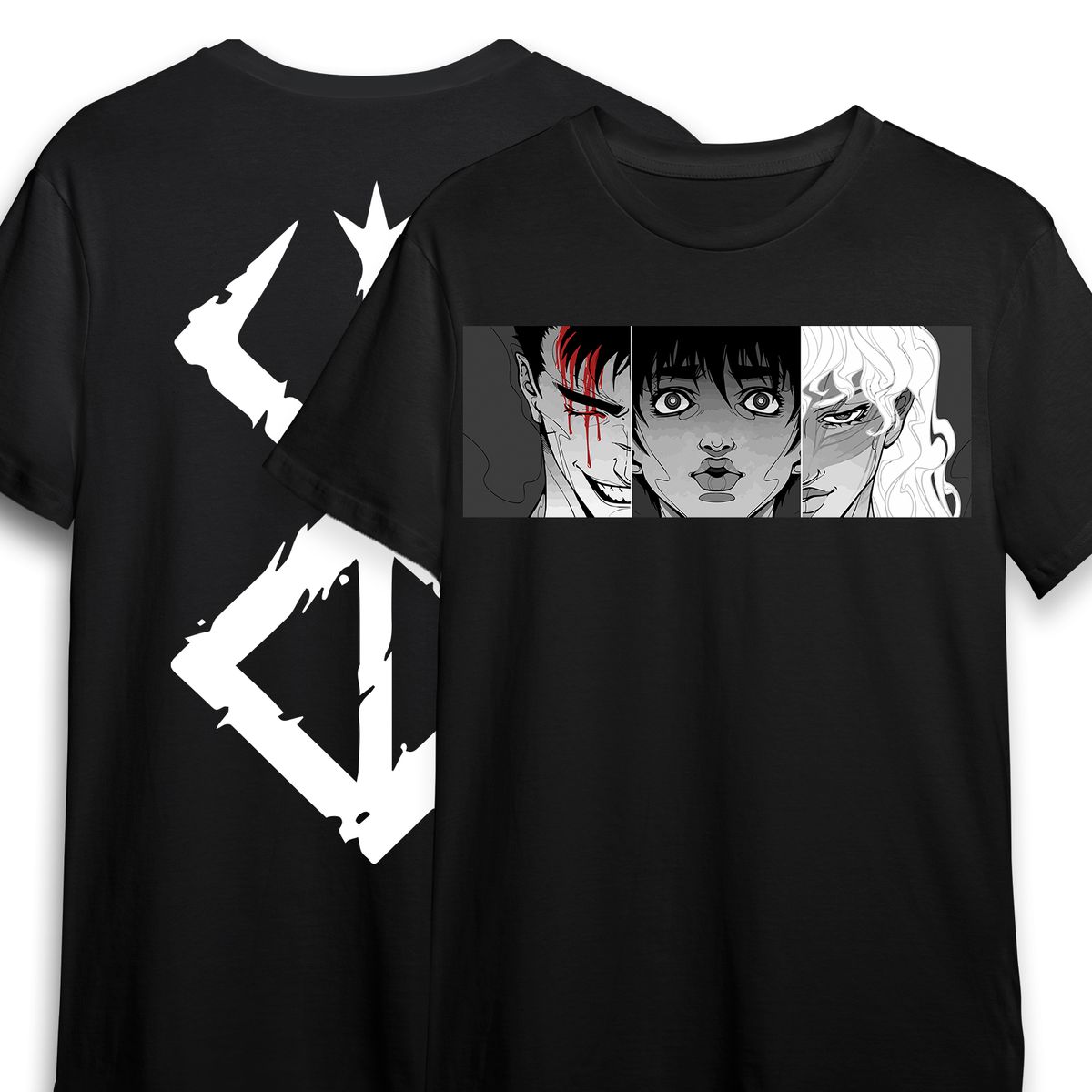 Nome do produto: Camiseta - Faces Berserk