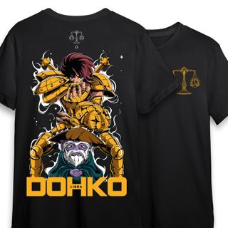 Camisa Dohko de Libra - Cavaleiros do Zodíaco 