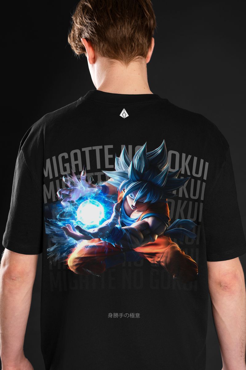 Nome do produto: Camisa Goku Instinto Superior