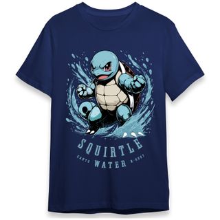 Nome do produtoCamiseta Squirtle - Iniciais 