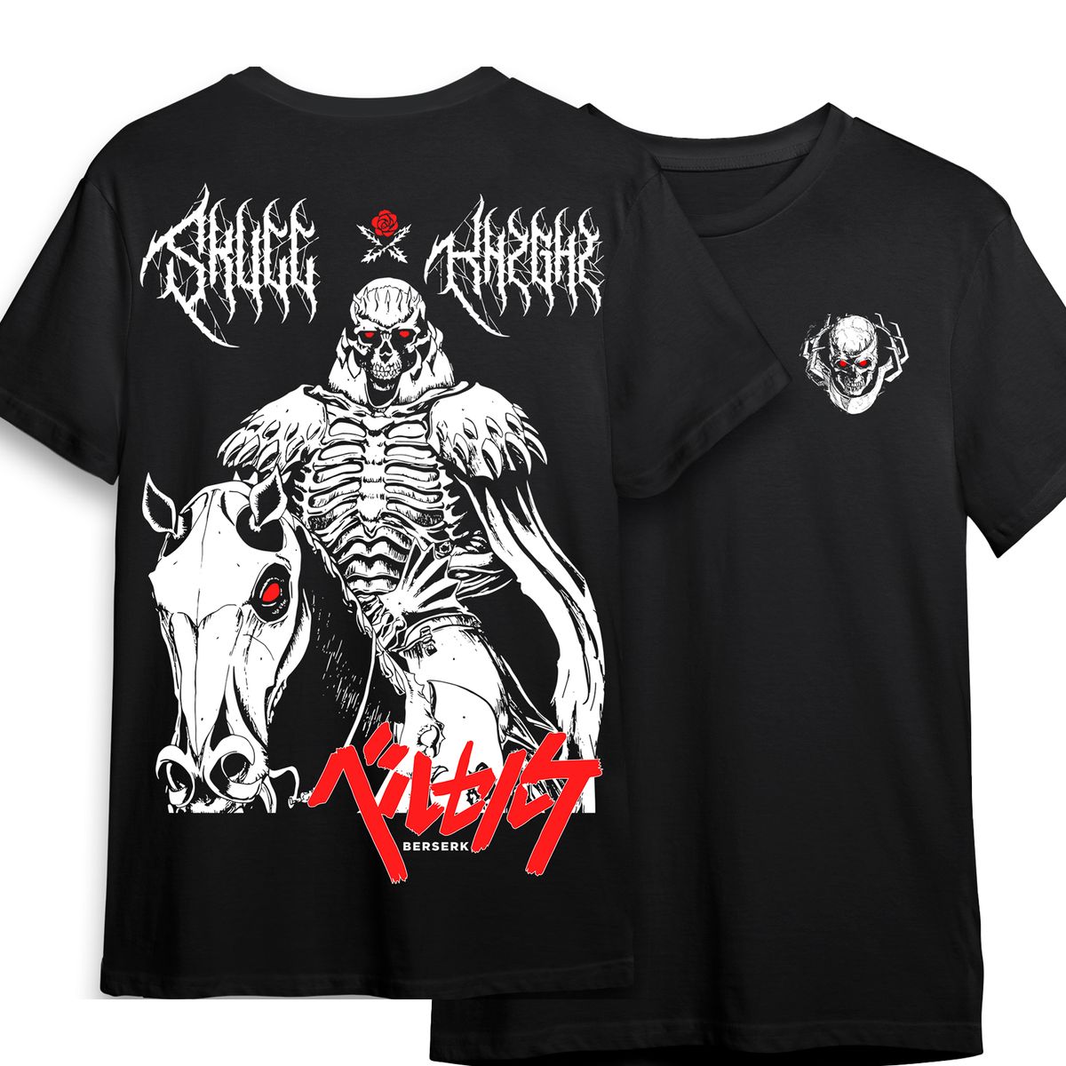 Nome do produto: Camiseta Skull Knight - Berserk