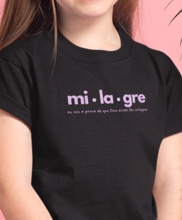 Camiseta Infantil Feminina Redeemer Milagre