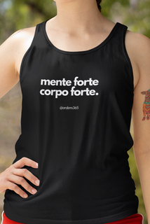 Camiseta Feminina Sport Dry UV Redeemer ORDEM Mente Forte Corpo Forte