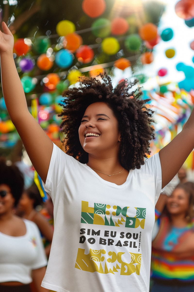 Nome do produto: T-shirt patriota sou do brasil