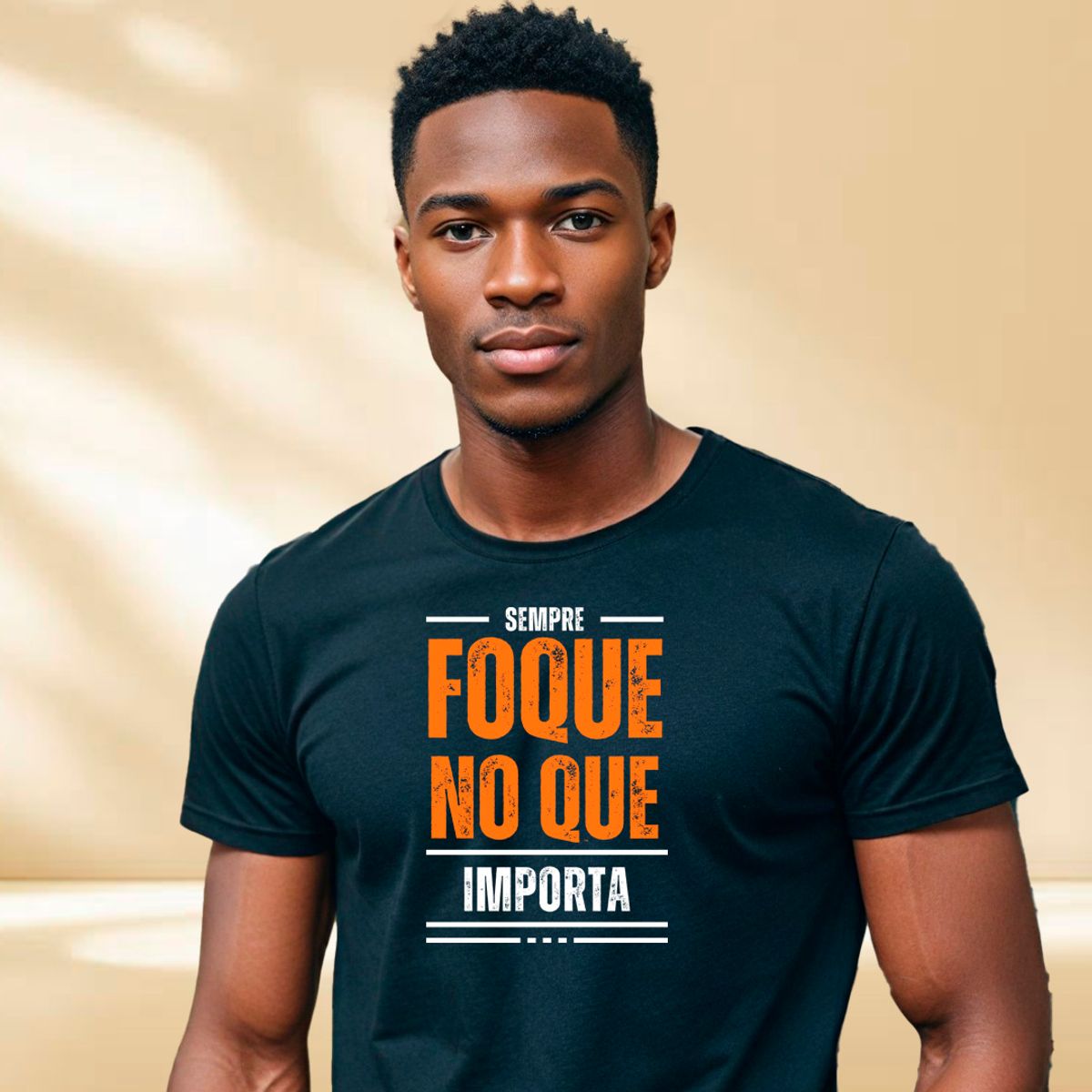 Nome do produto: Camiseta Foque