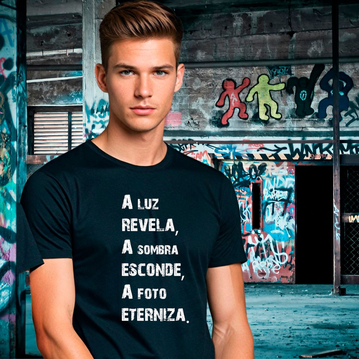 Nome do produto: Camiseta Revela