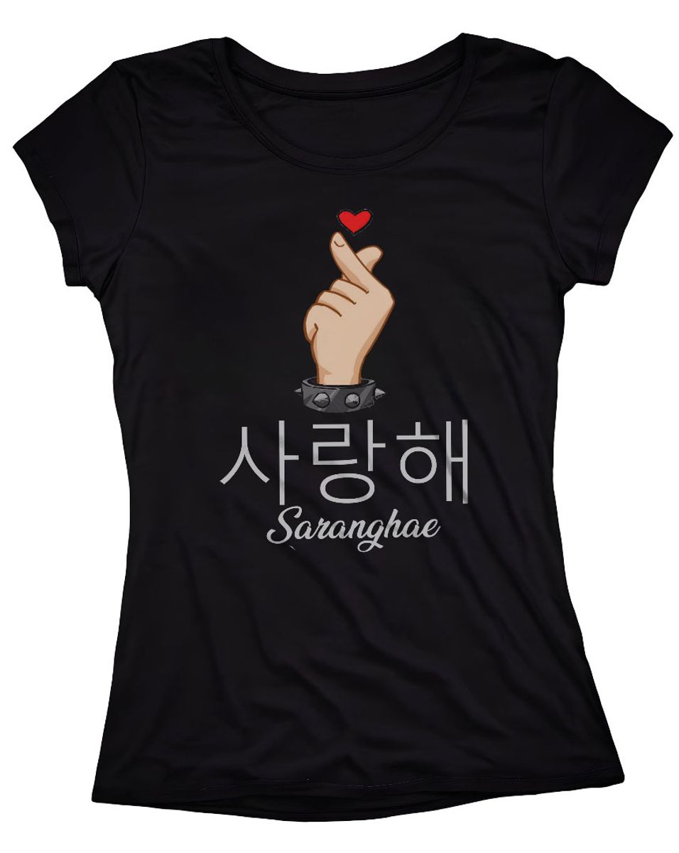 Nome do produto: Camiseta Saranghae 02