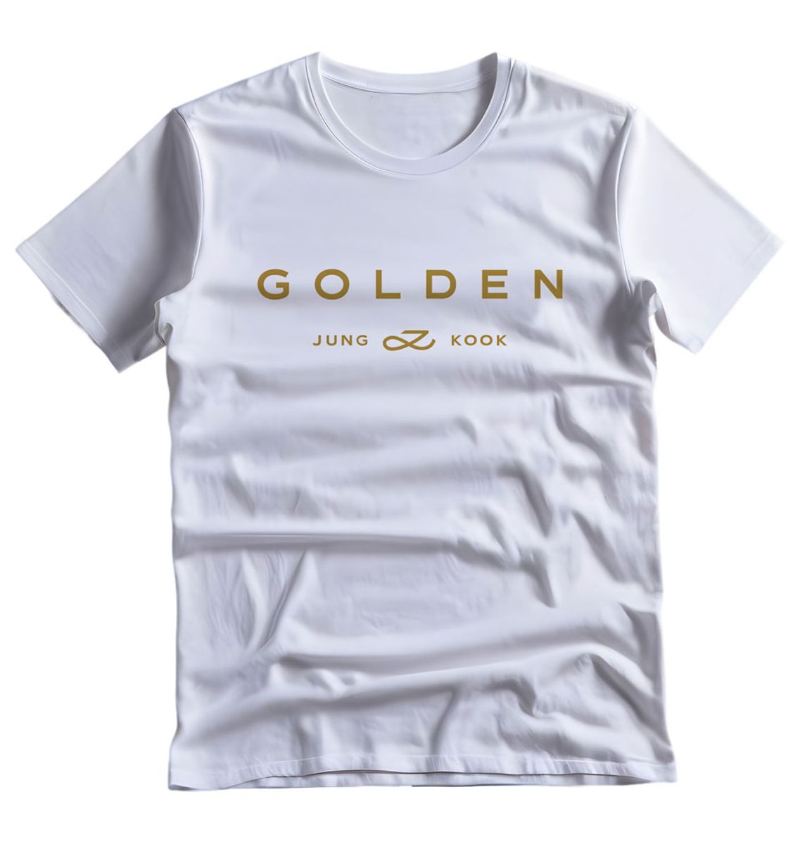 Nome do produto: Camiseta Masculina Golden Jungkook BTS