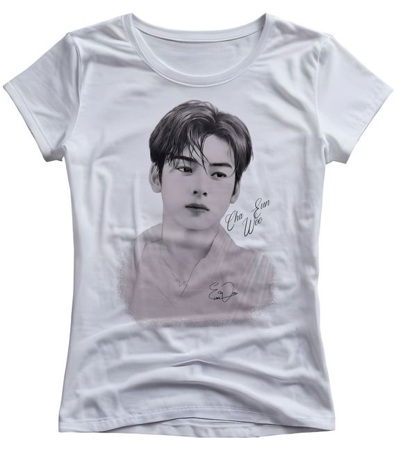 Camiseta Cha Eun Woo Signature