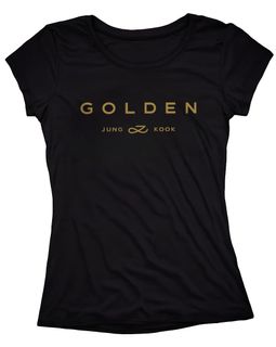 Nome do produtoCamiseta Feminina Golden Jungkook BTS