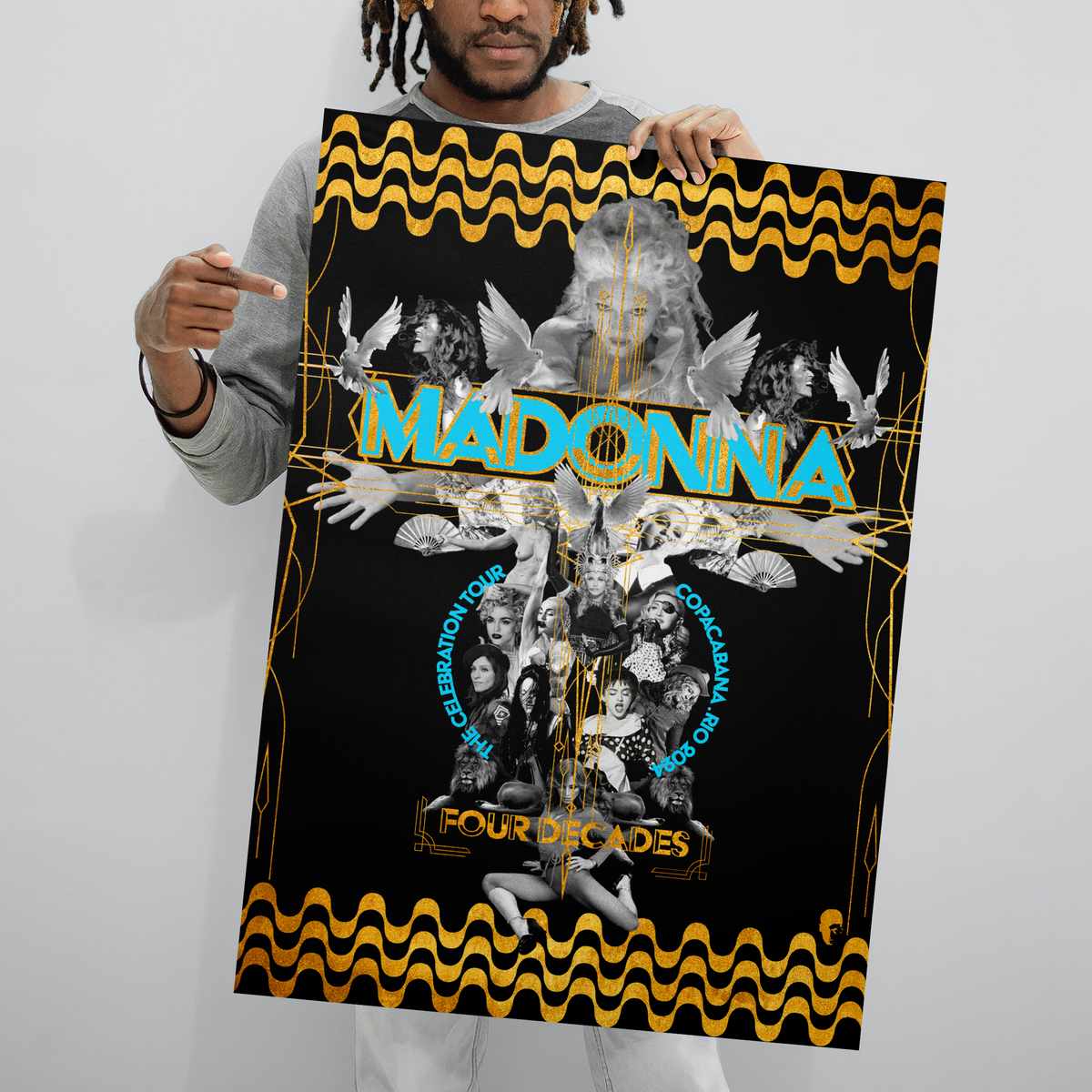 Nome do produto: Madonna - The Celebration Tour - Copacabana - Rio 2024