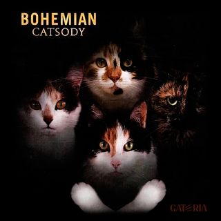 Nome do produtoMoletom Canguru Queen - Bohemian Catsody - Preto