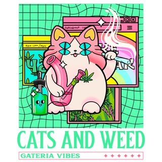 Nome do produtoMoletom Canguru Cats And Weed