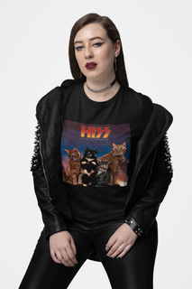 Nome do produtoCamiseta Kiss - Cats Of Thunder - Preto