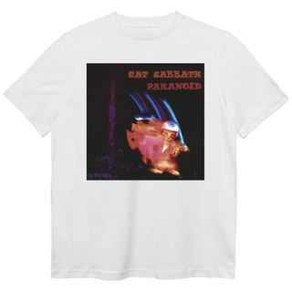 Camiseta Cat Sabbath - Paranoid - Branca