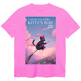 Nome do produtoCamiseta O Serviço De Entrega da Kiki - Catnip Delivery