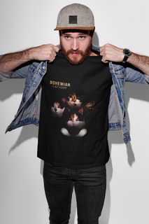 Nome do produtoCamiseta Queen - Bohemian Catsody - Preto