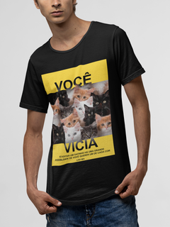 Nome do produtoCamiseta Você Vicia - Preto