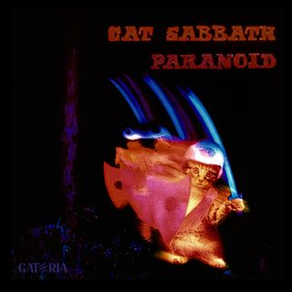 Nome do produtoCamiseta Cat Sabbath - Paranoid - Preto
