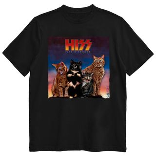 Camiseta Kiss - Cats Of Thunder - Preto