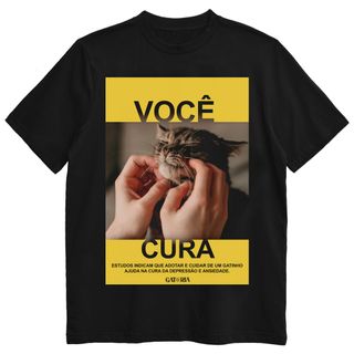 Nome do produtoCamiseta Você Cura - Preto