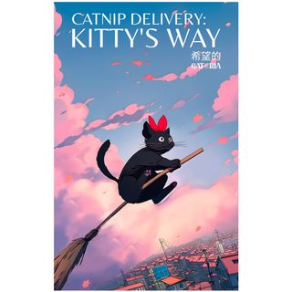 Nome do produtoMoletom Canguru O Serviço De Entrega Da Kiki - Catnip Delivery