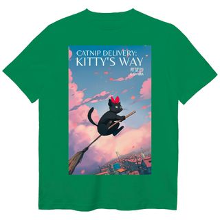 Nome do produtoCamiseta O Serviço De Entrega da Kiki - Catnip Delivery