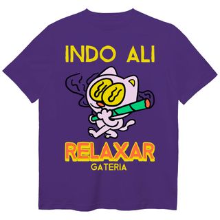 Nome do produtoCamiseta Indo Ali Relaxar