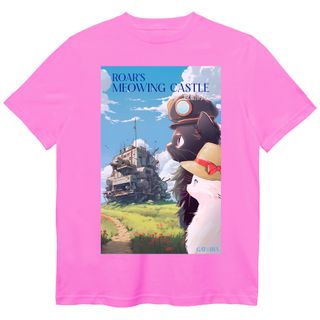 Nome do produtoCamiseta O Castelo Animado - Meowing Castle