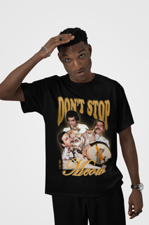 Nome do produtoCamiseta Freddie Mercury - Don't Stop Meow - Preto