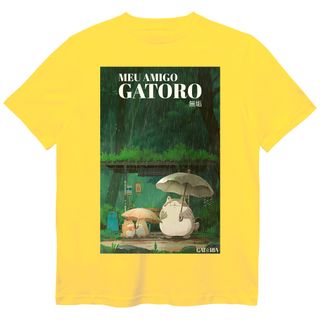 Nome do produtoCamiseta Meu Amigo Totoro - Gatoro