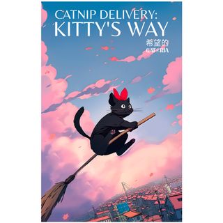 Nome do produtoMoletom O Seviço De Entrega Da Kiki - Catnip Delivery