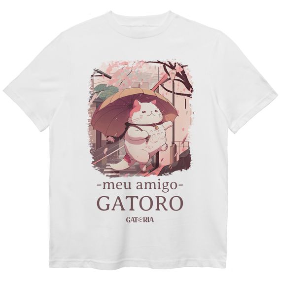 Camiseta Totoro - Meu Amigo Gatoro