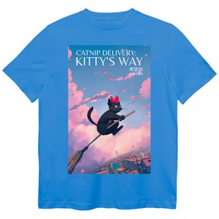 Nome do produtoCamiseta O Serviço De Entrega da Kiki - Catnip Delivery