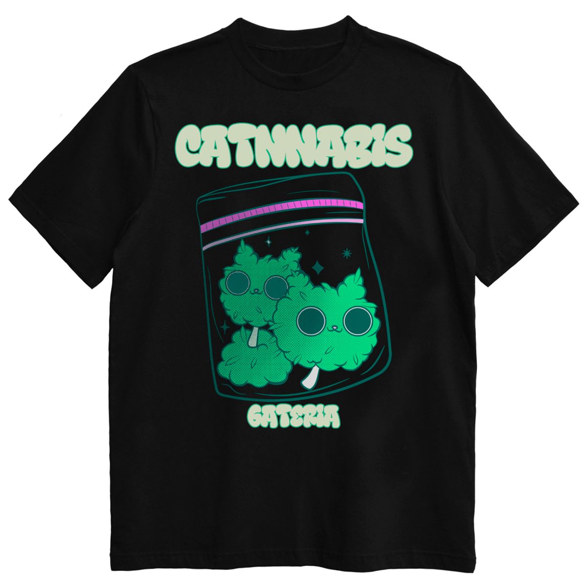 Nome do produto: Camiseta Catnnabis