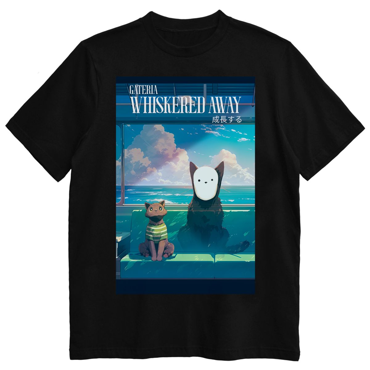 Nome do produto: Camiseta A Viagem de Chihiro  - Whiskered Away