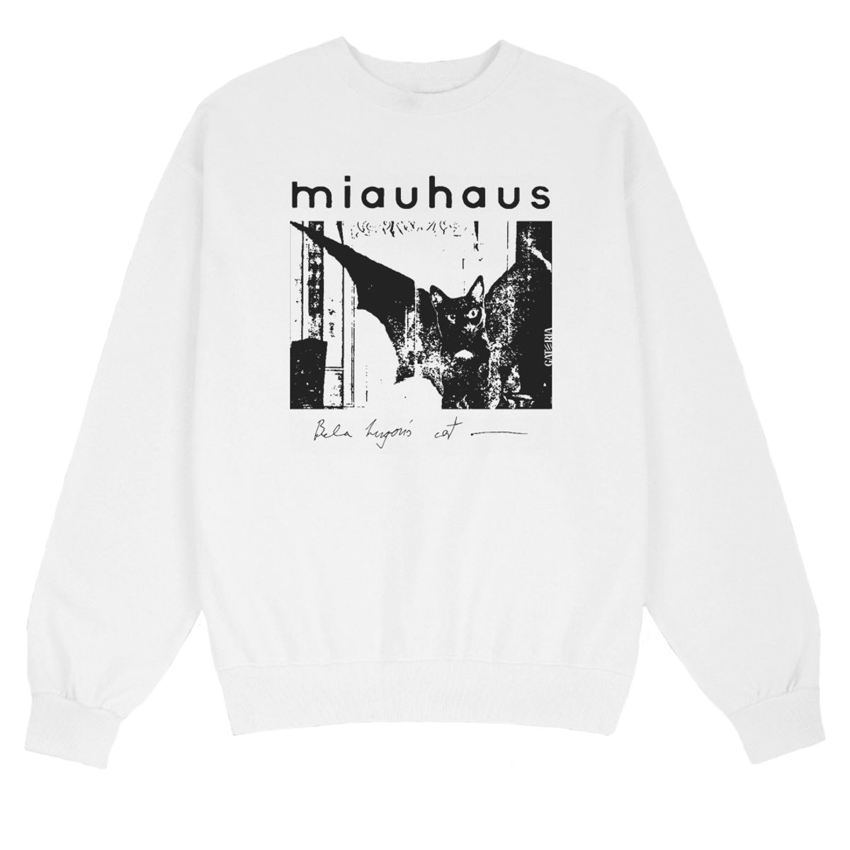 Nome do produto: Moletom Bauhaus - Miauhaus - Branco