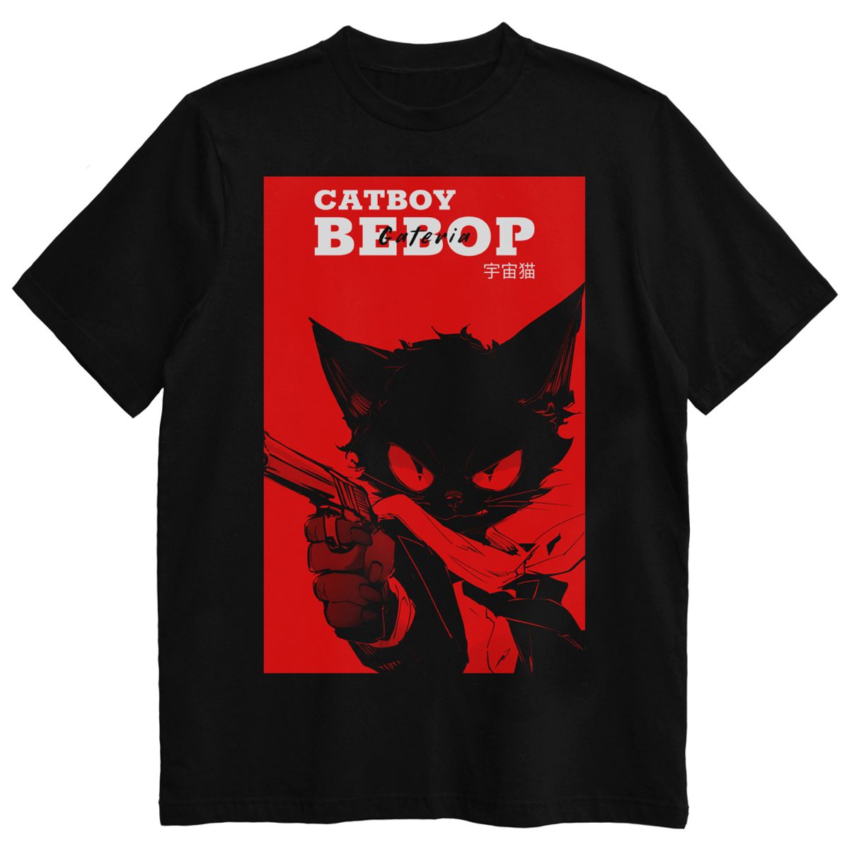 Nome do produto: Camiseta Cowboy Bebop - Catboy Bebop