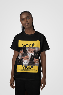 Nome do produtoCamiseta Você Vicia - Preto