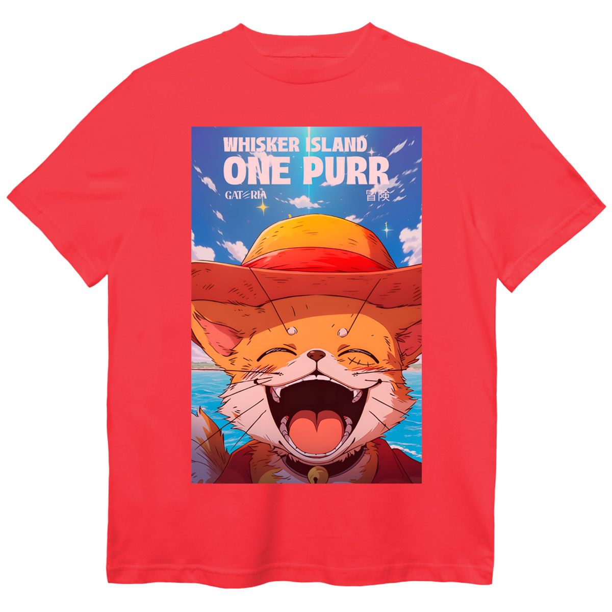 Nome do produto: Camiseta One Piece - Whisker Island