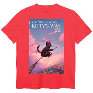 Nome do produtoCamiseta O Serviço De Entrega da Kiki - Catnip Delivery