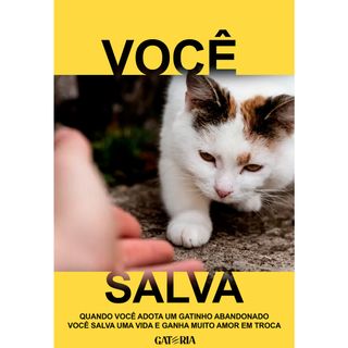 Nome do produtoCamiseta Você Salva - Preto